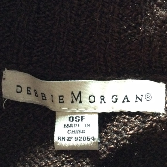 Debbie Morgan Women’s brown  poncho OSF - Picture 4 of 4